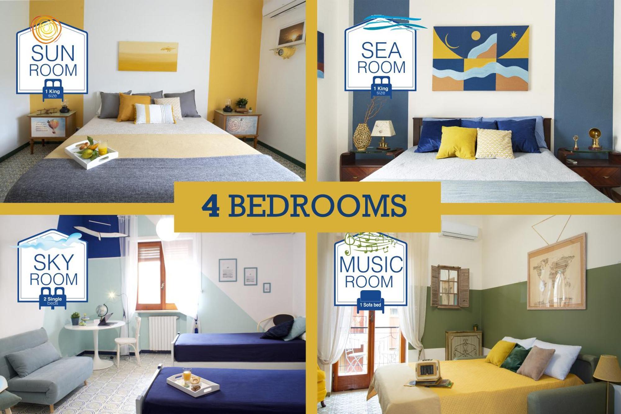 Apartament Casa Derosa In Sorrento Centro Zewnętrze zdjęcie