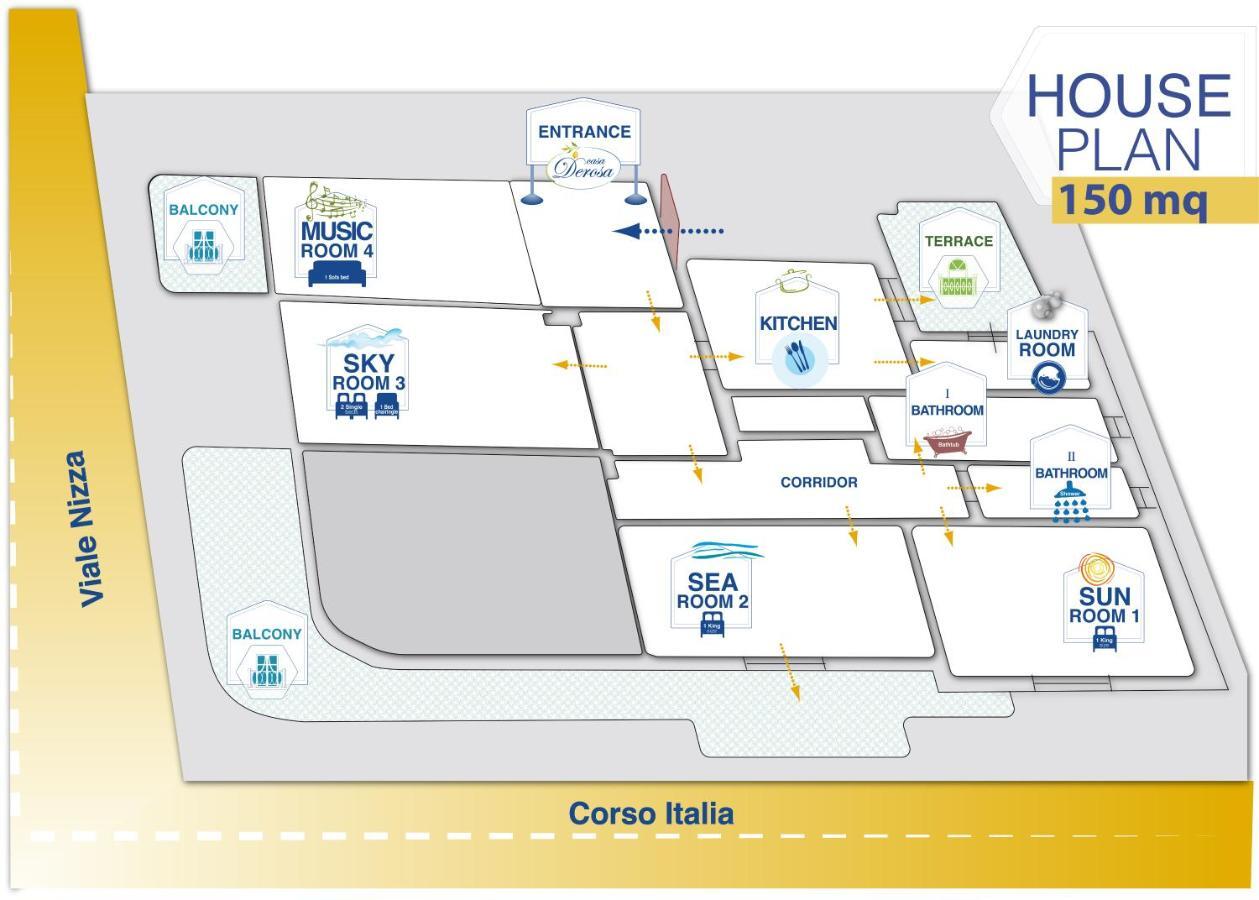Apartament Casa Derosa In Sorrento Centro Zewnętrze zdjęcie
